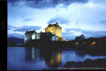 "Eilean Donan Castle" im Westen Schottlands